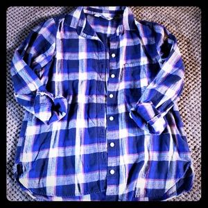 Old Navy lightweight flannel SM